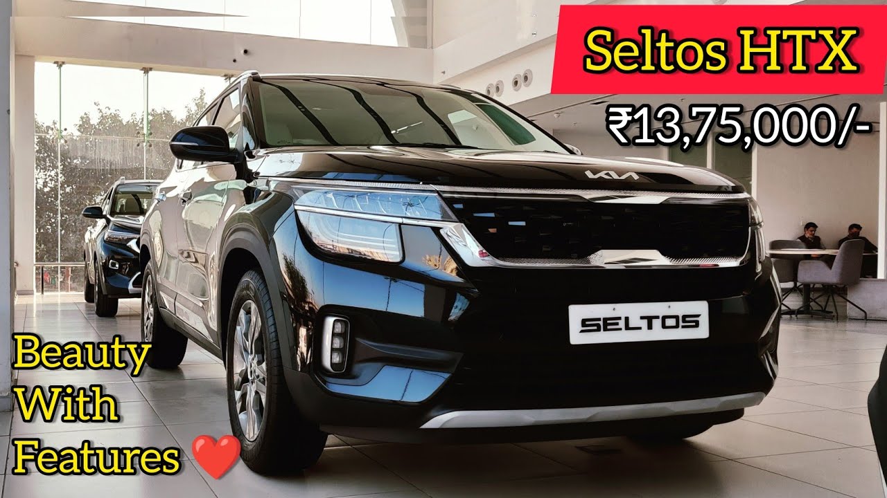 2021 Kia Seltos HTX G1.5 Petrol Manual || Interior, Exterior , Features & All || Vahan Official