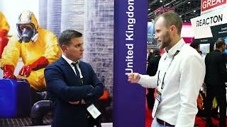 UK Pavillion at Intersec Dubai 2024