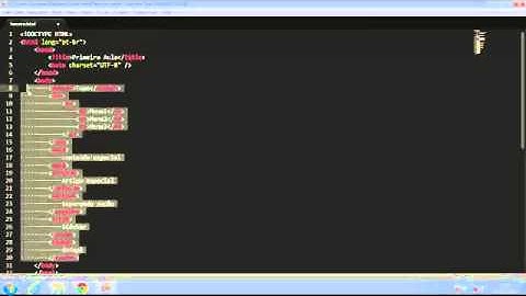 Curso HTML5 - Semântica - Aula 3