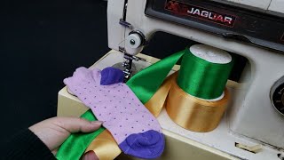 حيل وافكار بالجوارب مع أسرار وأساسيات الخياطة للمبتدئين@sewing