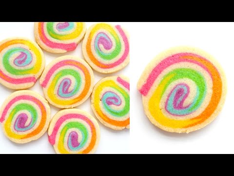 Video: Jak Si Vyrobit Barevné Spirálové Cookies