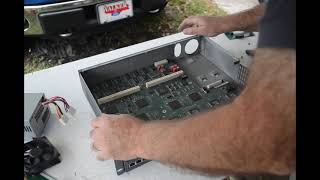 Gold recovery from Intel Express 510T 24-port Ethernet Switch teardown and scrapout.