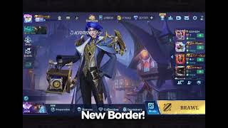 New border is out! #mlbb #mobilelegends #MLBBCreator #MLBBALLSTAR. (Credit:- @erinkarra )