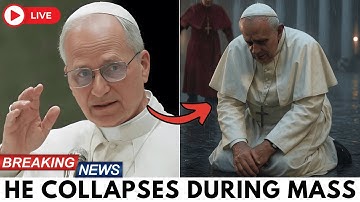 ✝️ Pope Leo XIV collapses during Mass—but his final words stun the entire Church