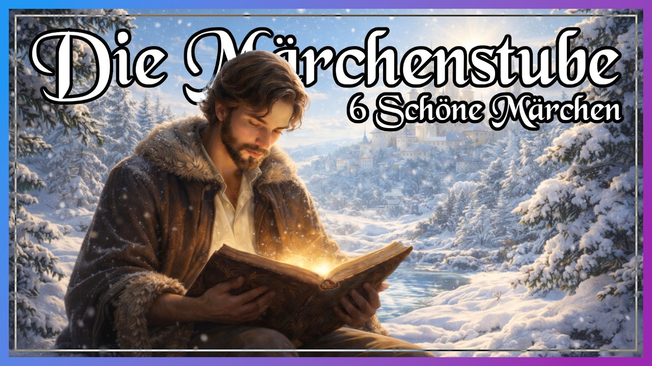 Die Märchenstube #3 – Hörbuch Märchen: 6 Schöne Geschichten zum Einschlafen für Kinder & Erwachsene