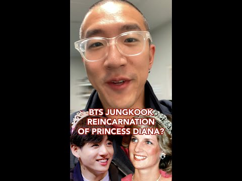 Is JK the <strong>reincarnation</strong> of Princess Diana? 👑 #bts
