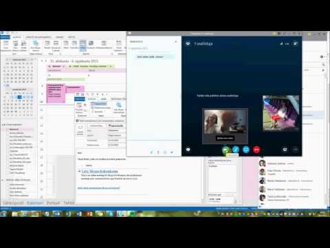 Video: Verkkokameran Asettaminen Skypeen