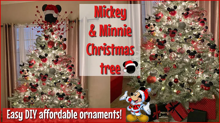 Mickey Mouse Christmas Tree l Affordable DIY Micke...