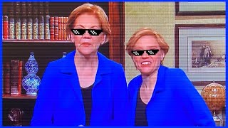 Elizabeth Warren Does The Flip Challenge On Snl