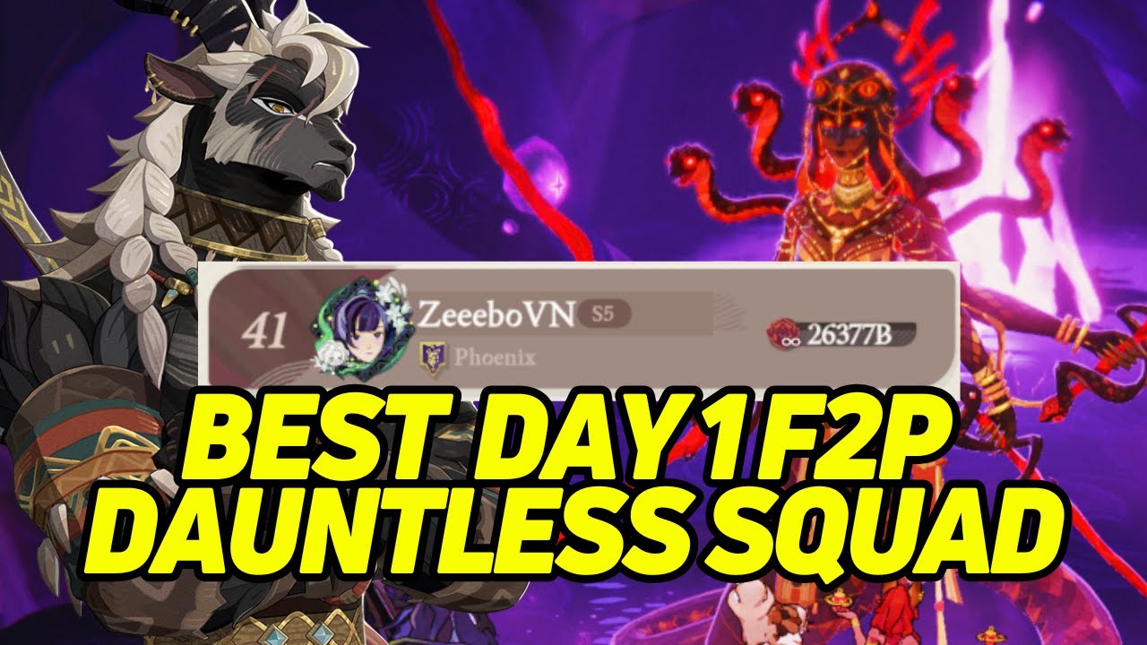 Азора в опустошенном королевстве - Лучшая команда для Dauntless в первый день игры (для игроков б...