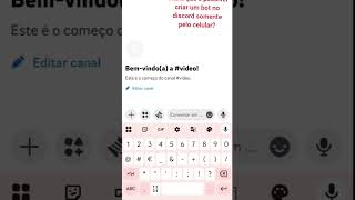 Criando um bot no discord com a lib mais leve do mercado e sem programar com o sistema de modulo