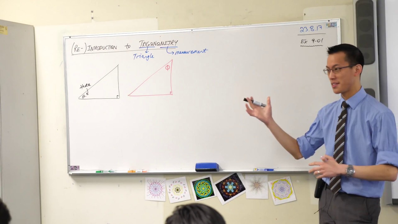 ⁣Right-Angled Triangle Trigonometry (1 of 2: Reviewing the ratios)