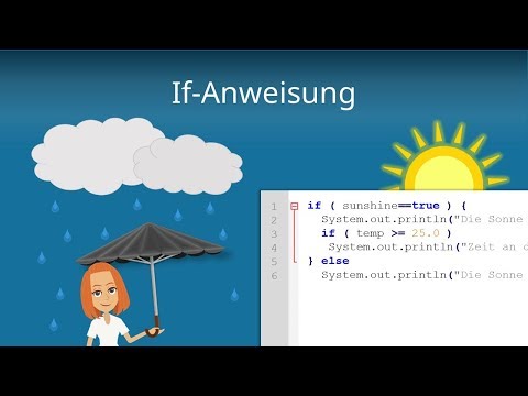 Video: Wie schreibt man eine IF THEN-Anweisung in Java?