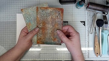 Textured backgrounds using Seth Apter