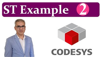 CODESYS: Structured Text (ST) programming example - Traffic control #codesys #plcprogramming #st