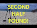 Beach Metal Detecting, Second Half Found 3 Weeks Later!