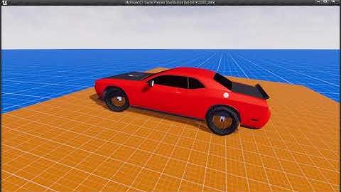 Constraints based vehicle with soft tires - Concept - Unreal Engine 4