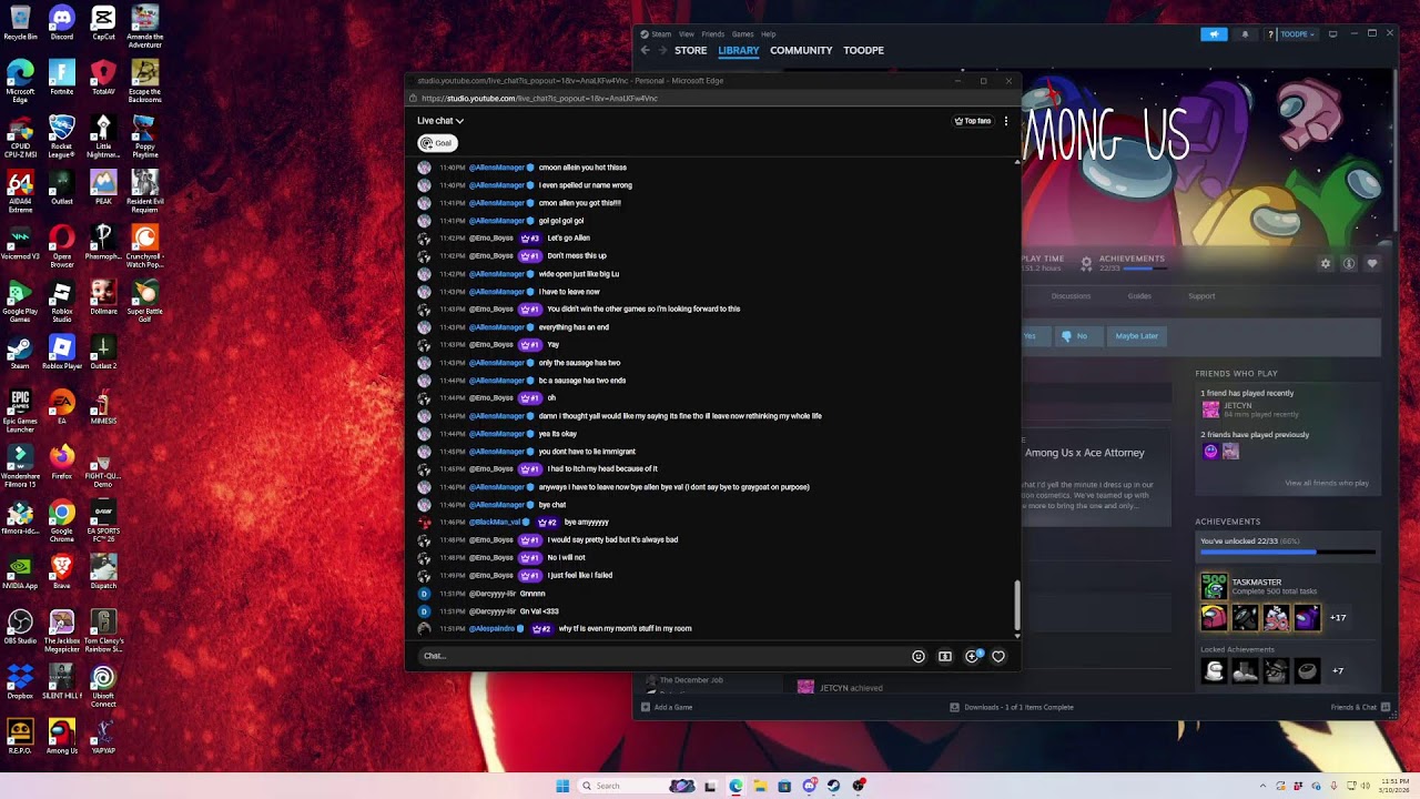 Playingg  Among usssssssss Rnnn....