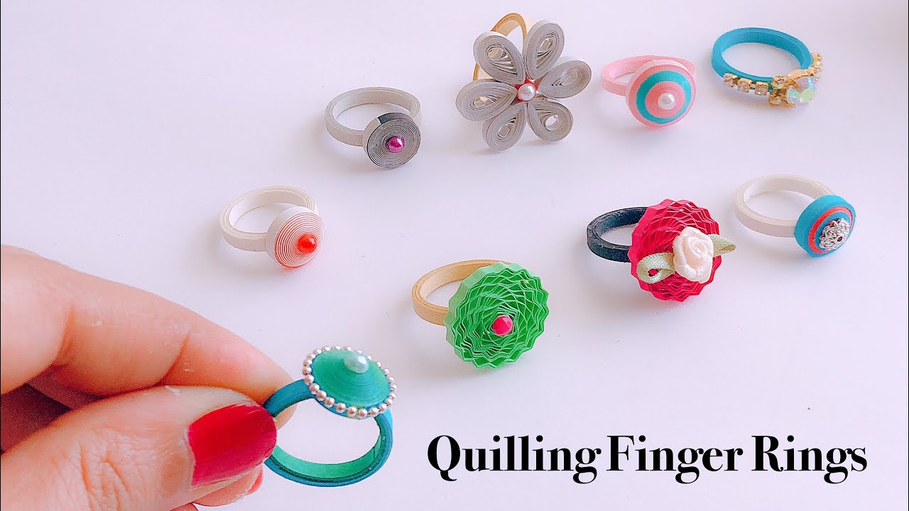 How To Make Quilling Finger Ring