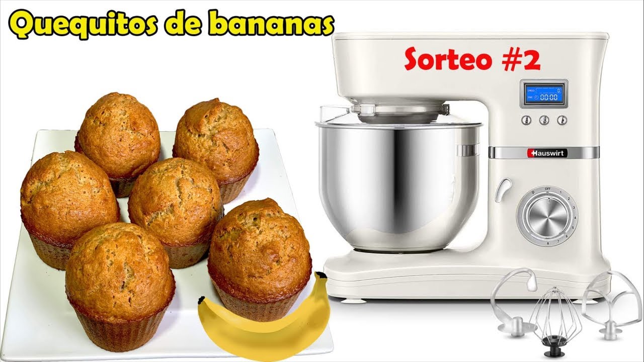 Cupcake o Quequitos de bananas y zanahorias. YouTube