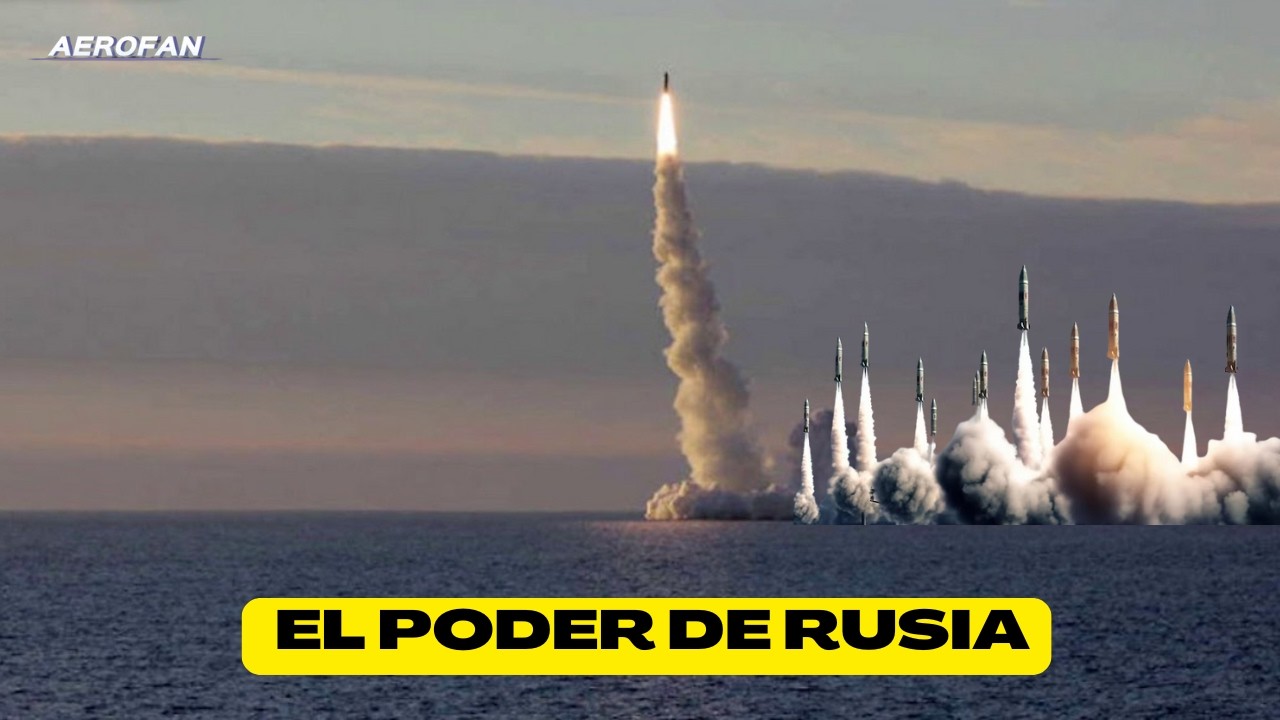 Así se Lanzan 4 Misiles Balísticos desde un Submarino Nuclear Ruso
