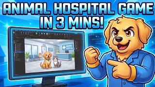 HOW TO MAKE OWN ANIMAL HOSPITAL GAME IN 3 MINUTES | UNCOPYLOCKED ROBLOX GAMES