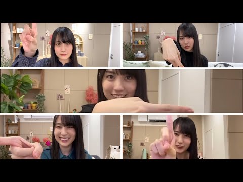 かっきーの、あっちむいてホイは８方向です！　賀喜遥香