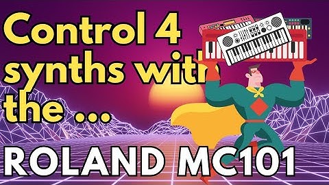MC-101/707 tutorial: control up to four external synths with Program Change (PC) Midi-Commands