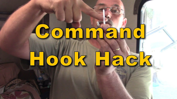What is the heaviest weight a command hook can hold
