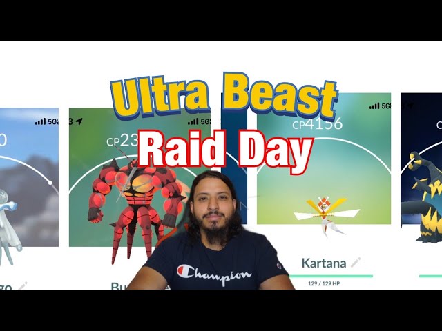 ULTRA BEAST RAID DAY (🔴LIVE) 