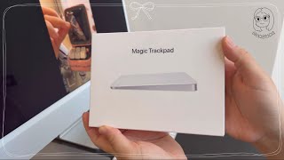 Unboxing Magic Trackpad -white USB-C - YouTube