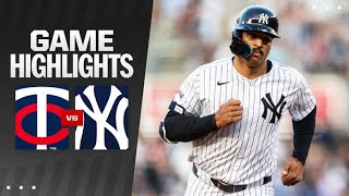 Twins vs. Yankees Game Highlights (6\/6\/24) | MLB Highlights