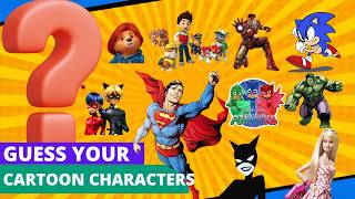 Guess the Cartoon Character! 🔥 20 Fun Questions for Kids | KidsFirst Game