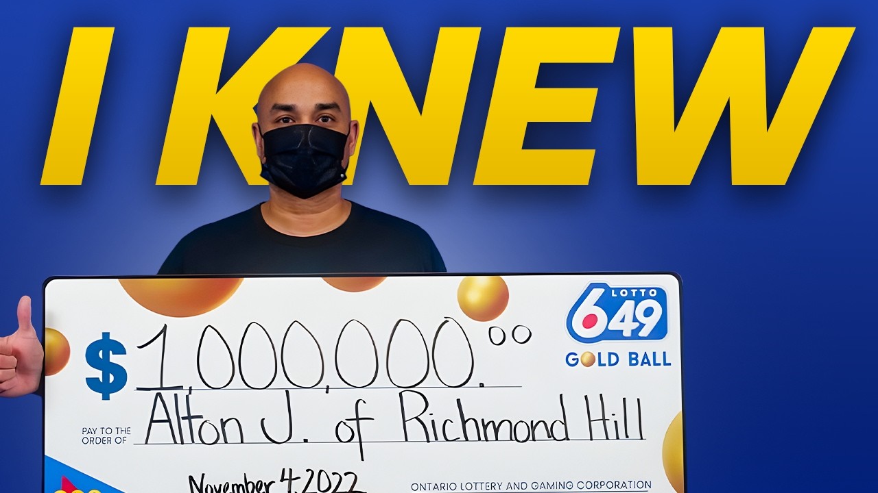 “I Knew I’d Win” — $1 Million Lottery Winner