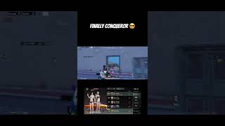 Finally conqueror 😎 #bgmi #pubg #gaming
