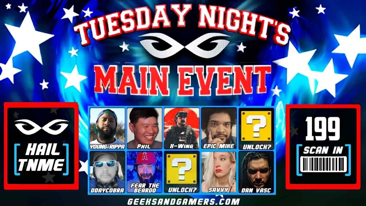 Tuesday Night’s Main Event Tuesday Night’s Main Event