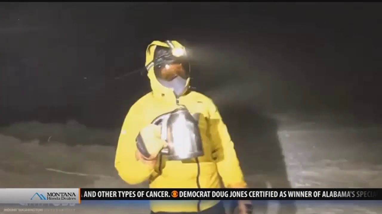 How to make snow with boiling water YouTube