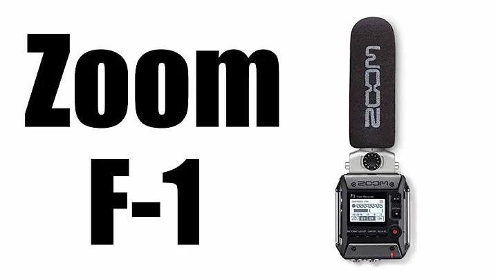 Zoom F1 Shotgun Mic Unboxing (F1 Field Recorder + Shotgun Mic)