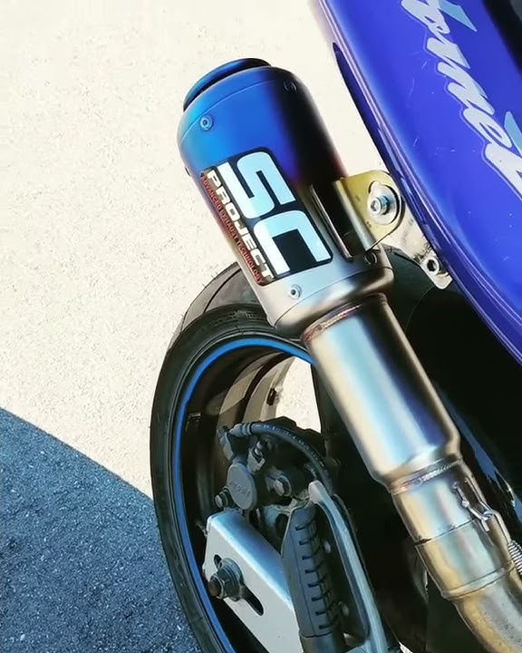 Honda Hornet 600f '02 SC project exhaust