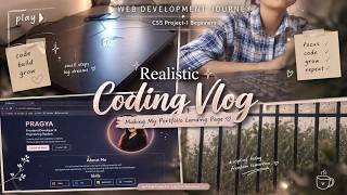 Code with me : Making My Portfolio Website as a Beginner (HTML & CSS)