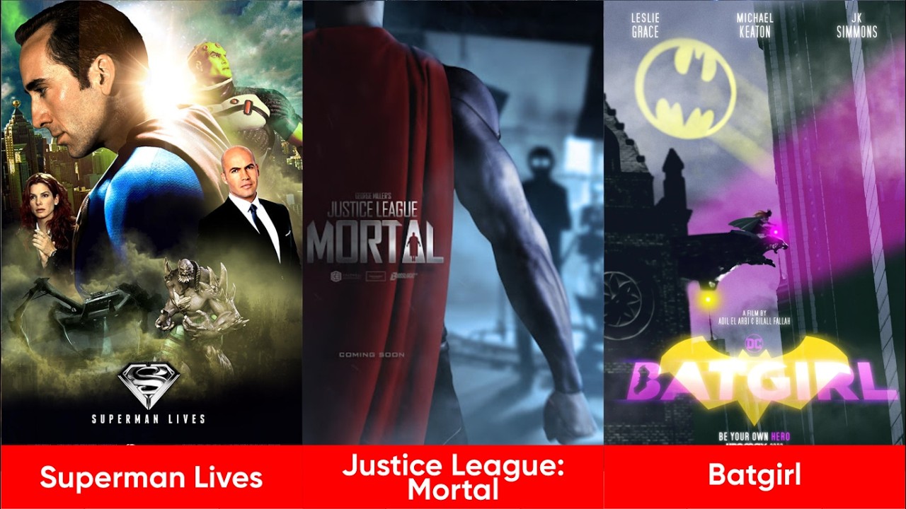 Cancelled DC Movies We Never Got to See