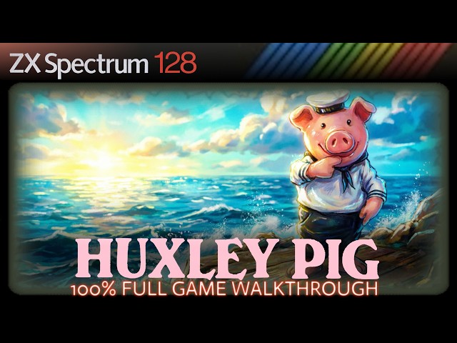 Huxley Pig (ZX Spectrum) - Full Game Longplay - YouTube