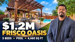 Inside a $1.2M Frisco Home With a Resort-Style Backyard | Full Tour