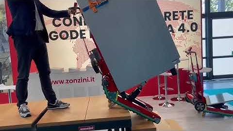 Zonzini - Stair Climber Moving a Vending Machine