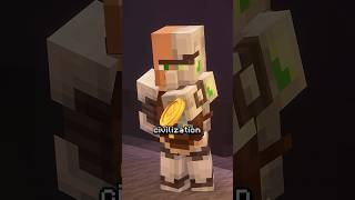 What if Minecraft Villagers were an advanced civilisation? #minecraft #minecraftbuilding #shorts