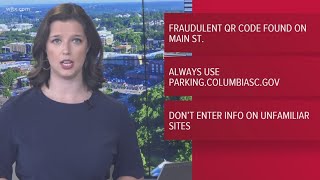 Potential scam QR code found on Columbia parking meter
