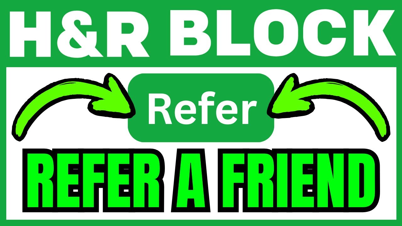 How To REFER A FRIEND To H&R Block (QUICK & EASY) 2026