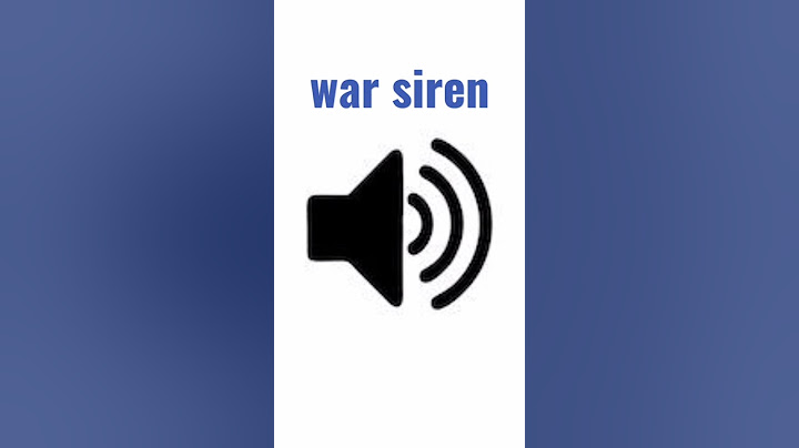war siren sound🚨 #war #siren #soundeffects