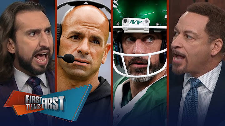 Aaron Rodgers denies any involvement in the Jets firing Robert Saleh | NFL | FIRST THINGS FIRST
