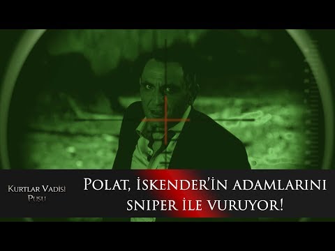 Polat Alemdar, İskender'in adamlarını sniper ile vuruyor!